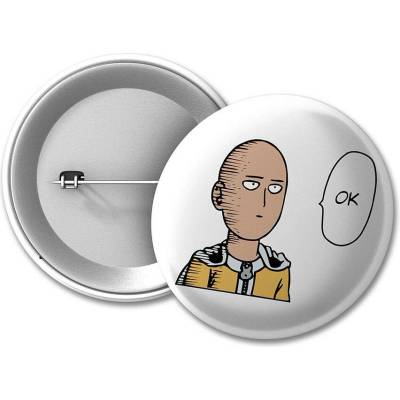 One Punch Man placka OK 50 mm