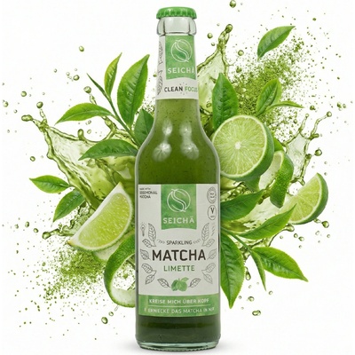 Seicha Matcha Limetka 330 ml – Zboží Dáma