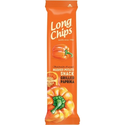 Long Chips bramborový snack grilovaná paprika 75 g