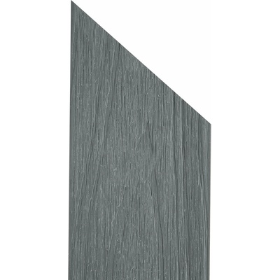 Plotovka Dřevoplus Profi 138 mm, barva Grey - šedá Výška plotovky: 120 cm, Varianta plotovky: šikmá