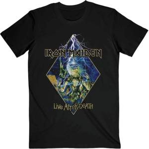 Iron Maiden Live After Death Diamond Black M Риза (IMTEE115MB02)