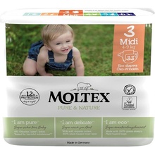 MOLTEX Pure & Nature Midi 4-9 kg 4 x 33 ks