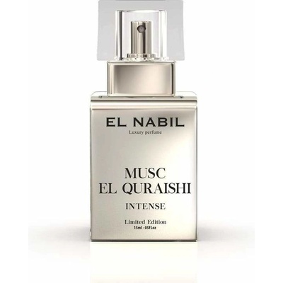 El Nabil Musc Al Quraishi Intense mošusová 50% esencí parfémovaná voda dámská 15 ml