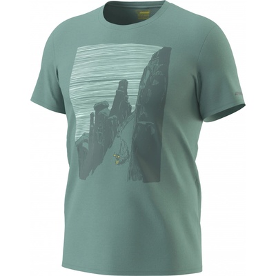 Dynafit X Simon Charrière Tee Man Atlantic Dolomiti