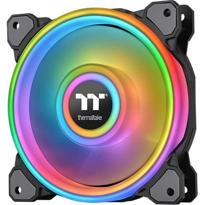 Riing Quad 12 RGB Radiator Fan TT Premium Edition Single Fan Pack CL-F088-PL12SW-C