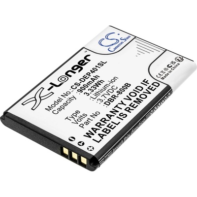 Cameron Sino Батерия за мобилен телефон DORO 1350, 1361, 6520, 6530, Primo 805 DBP-800B LiIon 3, 7V 900mAh CAMERON SINO (CS-DEP401SL)
