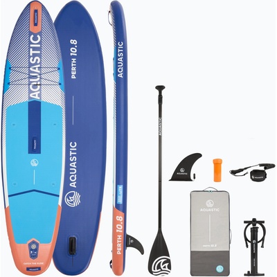 HAJDU Комплект надуваема дъска SUP Perth 10'8" allround синьо