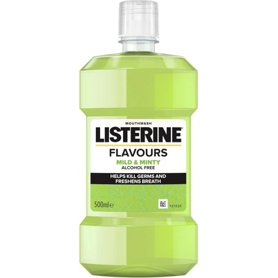 Listerine Mouthwash Flavours Mild & Minty 500 ml