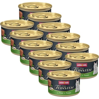 Animonda Vom Feinsten Cat Adult – morka a bažant 12 x 85 g