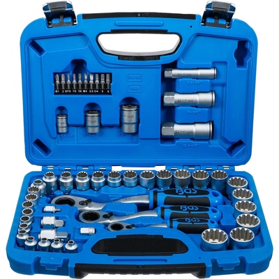 Gola sada BGS-52K priechodné račne 13, 16 a 22 mm profil Gear Lock BGS 2181