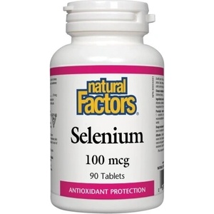 Natural Factors Selenium/ Селен 100 mcg x 90 таблетки Natural Factors (1673 NF)
