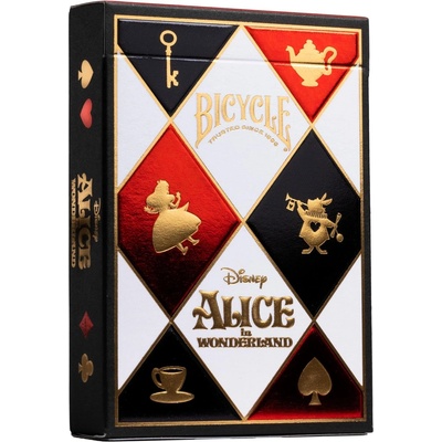The United States Playing Card Company Карти за игра Bicycle - Disney Alice in Wonderland (ASS43088)
