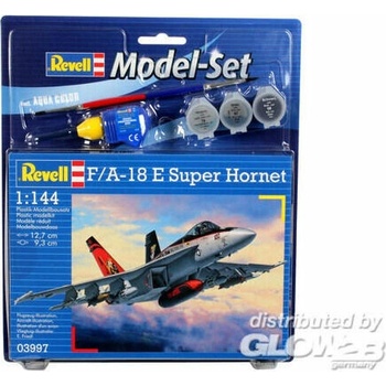Revell Hornet Model Set l plane 63997 F A 18E Super 1:144