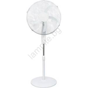 EUROLAMP Подов вентилатор 60 w / 230 v, диаметър 50 см, бял (eu0723)