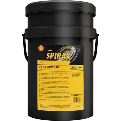 Shell Spirax S3 AS 80W-140 20 l
