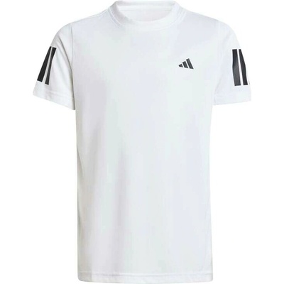 adidas B Club 3 Stripes Tee White