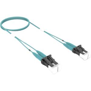 COMMSCOPE Lc-lc дуплексна пач корда, мултимод om4, 1.6 мм. , аква, commscope (2.0 м) (ffxlclc42-mxm002)