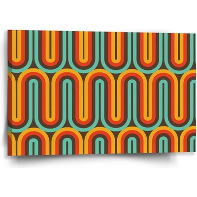 Sablio Obraz Retro vlny - 60x40 cm