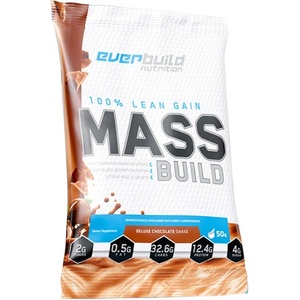 Everbuild Nutrition Гейнър за изграждане на маса / саше - Фъстъчено масло и шоколад / 50 г