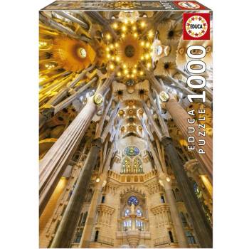 Educa Пъзел, Educa, Интериор на Саграда Фамилия, 1000 части (EDU19614)