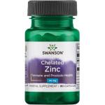 Swanson Chelated Zinc, 30 mg, 90 капсули, Swanson (SWU065)