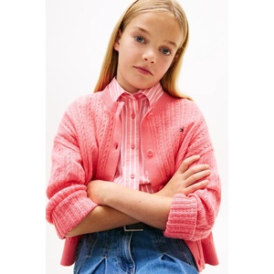 Tommy Hilfiger жилетка за деца от памук (KG0KG09378.98.122.PPY2)