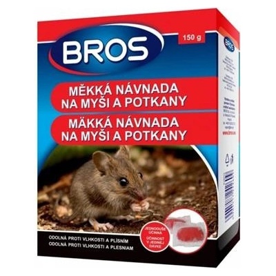 Bros Na myši a potkany měkká návnada 150 g – Zboží Dáma