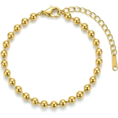 Victoria Walls Pozlátený guličkový náramok Velarise Gold VWB260828G