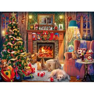 Ravensburger - Puzzle Christmas Eve - 1 500 piese