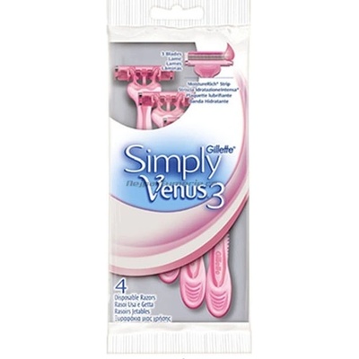 Gillette Simply Venus 3 4 ks