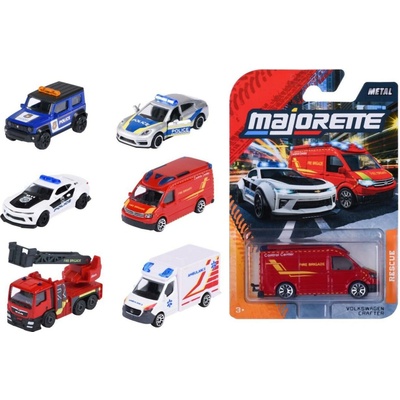 Majorette Auto SOS kovové, 6 druhov