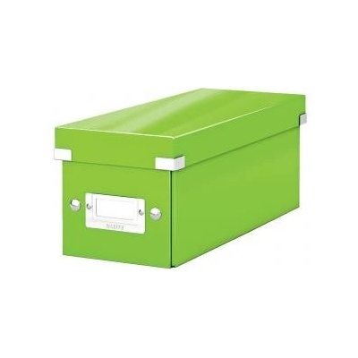 Leitz Škatuľa úzká Click & Store WOW - 3 ks, 6 ks, predné otváranie, Zelená, 143 x 136 x 352