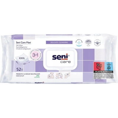 Seni Care Maxi ošetrujúce obrúsky 52 ks