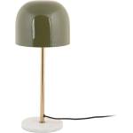 Leitmotiv Настолна лампа с метален абажур в цвят каки (височина 50 cm) Manta - Leitmotiv (LM2199GR)