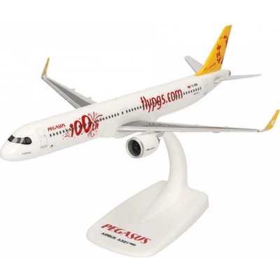 Herpa Airbus A321-251NX společnost Pegasus Airlines Named Asem Zümra Turecko 1:500