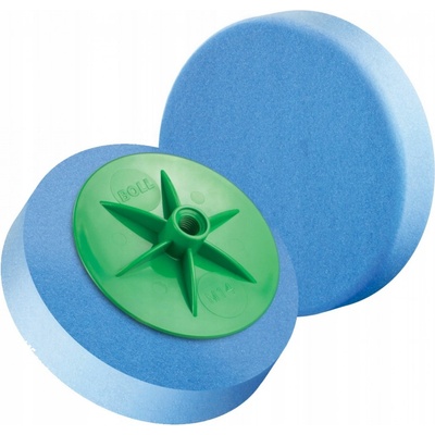 BOLL Houbička na leštění na závit M14 150mm super tvrdá modrá