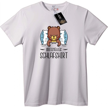 NOONEBRAND Тениска Сънлива Мечка - 2XL, Black