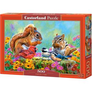 Castorland Пъзел Castorland от 500 части - Горски лакомства (B-53612)
