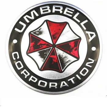 Samolepka (na auto, notebook) Resident Evil - Umbrella Corporation - 3D (6)