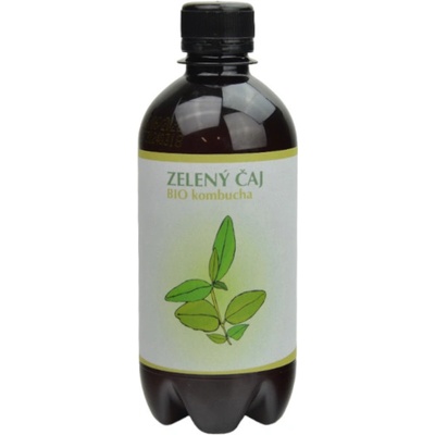 Stevikom kombucha Zelený čaj bio 400 ml