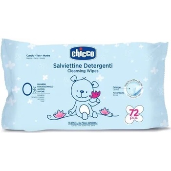 Chicco Мокри бебешки кърпи, Chicco Soft Cleansing Baby Wipes 72pcs