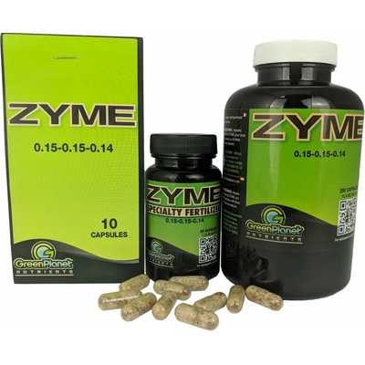 Green Planet Zyme Capsules 250 ks
