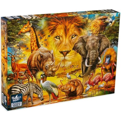 Black Sea Пъзел Black Sea от 1000 части - В сърцето на Африка, Чиро Марчети