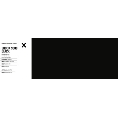 Montana Spray MONTANA GOLD 400ml SH9000 Black