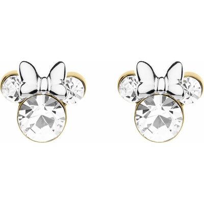 Disney Dětské náušnice Minnie Mouse pozlacené ES00003QRWL.CS (Ag925/1000, 1,68 g)