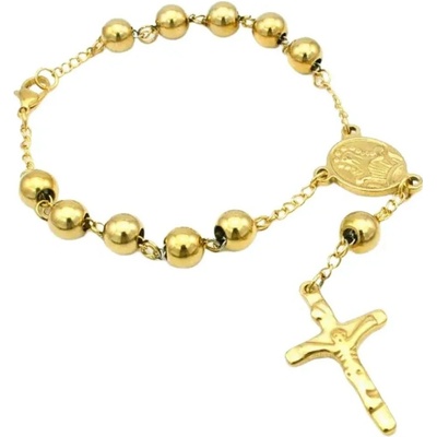 Gaira náramek Růženec 3235 zlatá