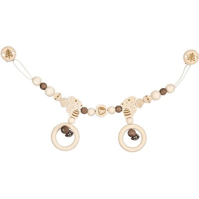 Goki Декорация за количка Goki - С клипсове и катерици, Nature (65312)