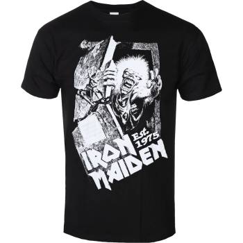 ROCK OFF Мъжка тениска Iron Maiden - Est. 1975 No Prayer Grave - ROCK OFF - IMTEE205MB