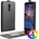 Nokia 7 plus Flip2 Кожен Калъф и Скрийн Протектор
