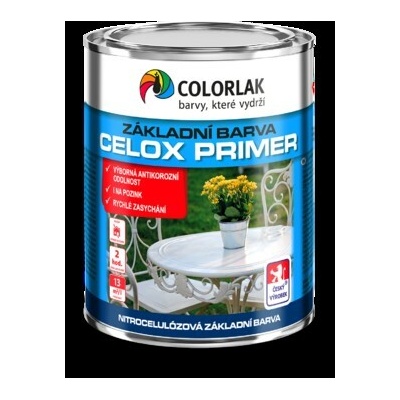 Colorlak CELOX PRIMER C2000 nitrocelulózová základná farba 0100-Biely, 0,6L